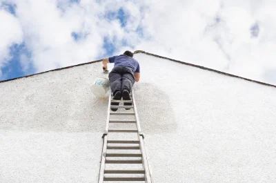 Peinture extérieure à Poussan — façades et ravalement